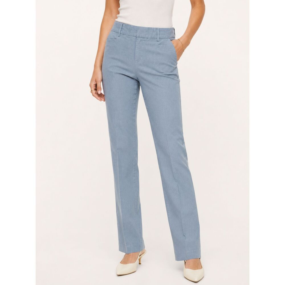 Banana Republic‎ Ryan Fit Gray Straight Leg Stretch Career Pants Trouser 12